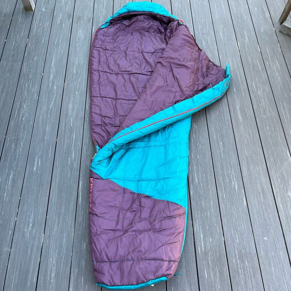 Kelty Mistral Kids Sleeping Bag 20F Synthetic Child Youth 69x28 Insulated Mummy